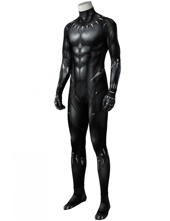 Marvel Comics T Challa Black Panther Dress Cosplay Costume