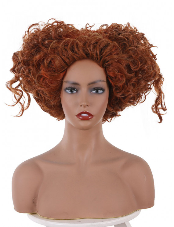 Deep Brown Hocus Pocus 2 Winifred Sanderson Cosplay Wigs