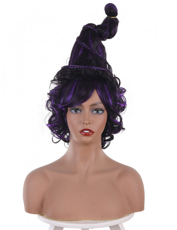 Hocus Pocus 2 Mary Sanderson Purple Styled Cosplay Wigs