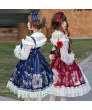 Retro sweet cute elegant Lolita daily dress Lolita jsk dress