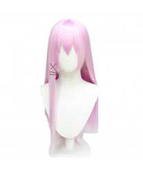 Engage Kiss Kisara Pink Long Straight Role Cosplay Wig