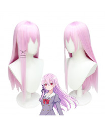 Engage Kiss Kisara Pink Long Straight Role Cosplay Wig