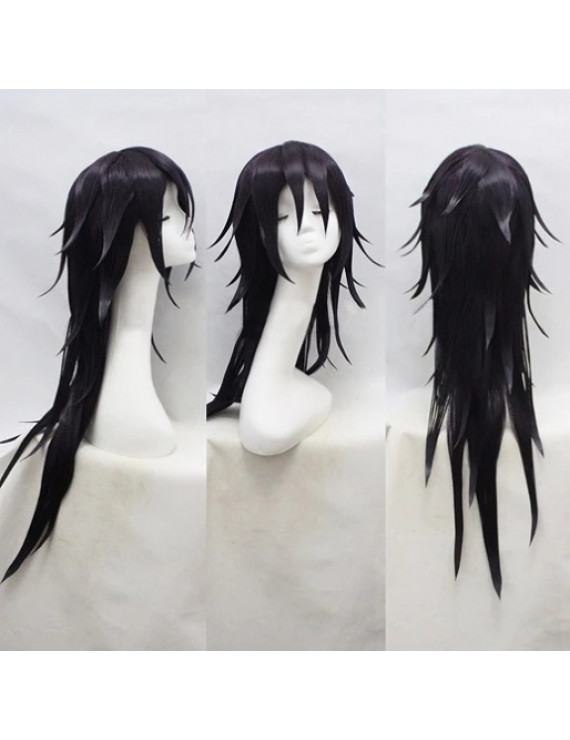 My Hero Academia Nemuri Kayama Midnight Long Black Role Cosplay Wig