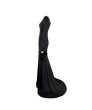 Morticia Addams Mermaid Dress Wednesday Addams Goth Black Dress cosplay costume