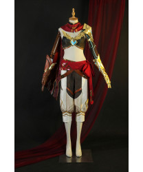 Genshin Impact Eremites Galehunter Polyester Game Cosplay Costume