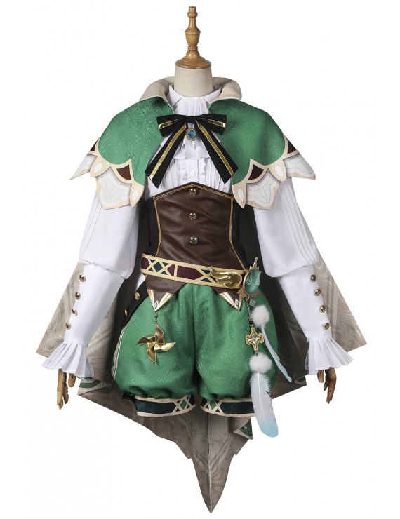 Genshin Impact Venti Game Cosplay Costume