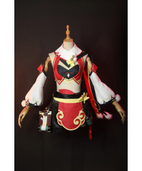 Genshin Impact Yanfei Game Full suit Cosplay Costume