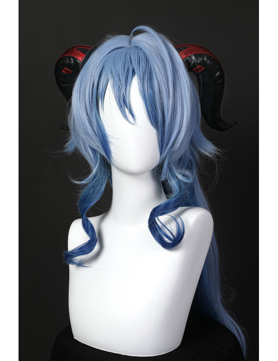 Genshin Impact Ganyu Game Cosplay Wig