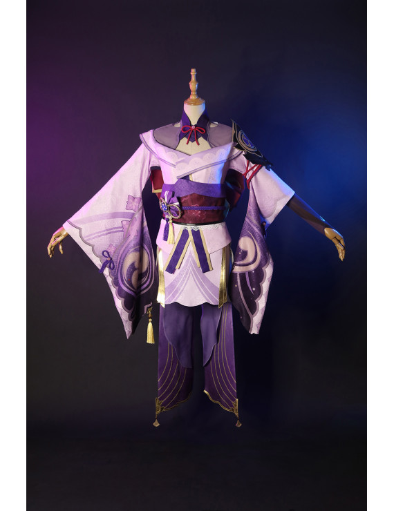 Genshin Impact Raiden Shogun Cosplay Costume