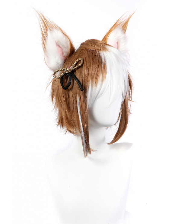 Genshin Impact Gorou Brown White Game Cosplay Wig