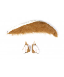 Genshin Impact Gorou Brown White Game Cosplay Wig