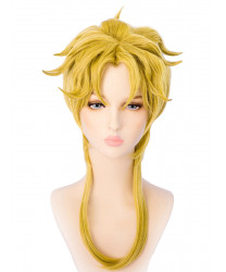 JoJos Bizarre Adventure Stardust Crusaders Dio Brando Golden Cosplay Wig Heat Resistant Fiber