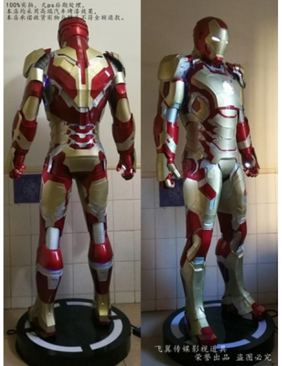 Iron Man full body silicone soft connection/link/joint base 1:1 real ...