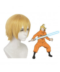 Fire Force Arthur Boyle Anime Style Cosplay Wig